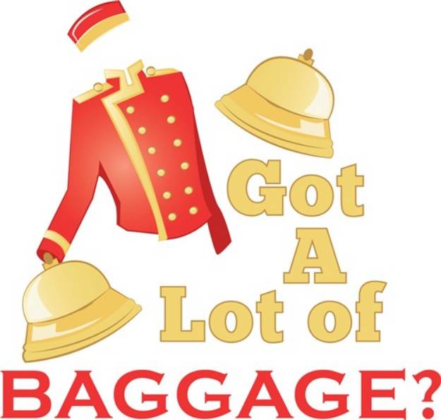 Picture of Got Baggage SVG File