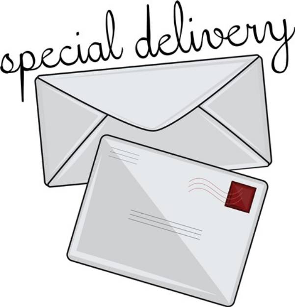 Picture of Special Delivery SVG File