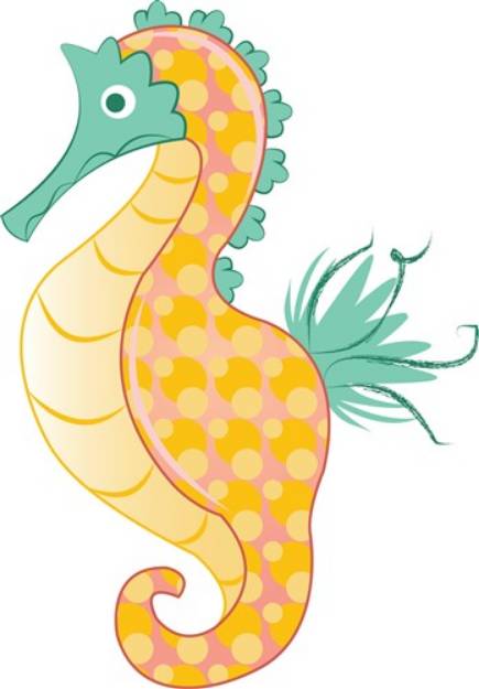 Picture of Seahorse SVG File