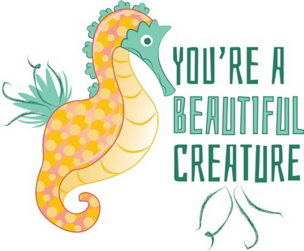 Picture of Beautiful Creature SVG File