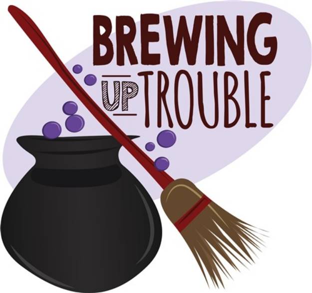 Picture of Brewing Trouble SVG File