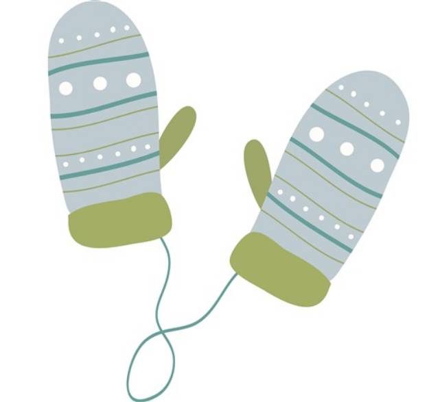 Picture of Warm & Cozy Mittens SVG File