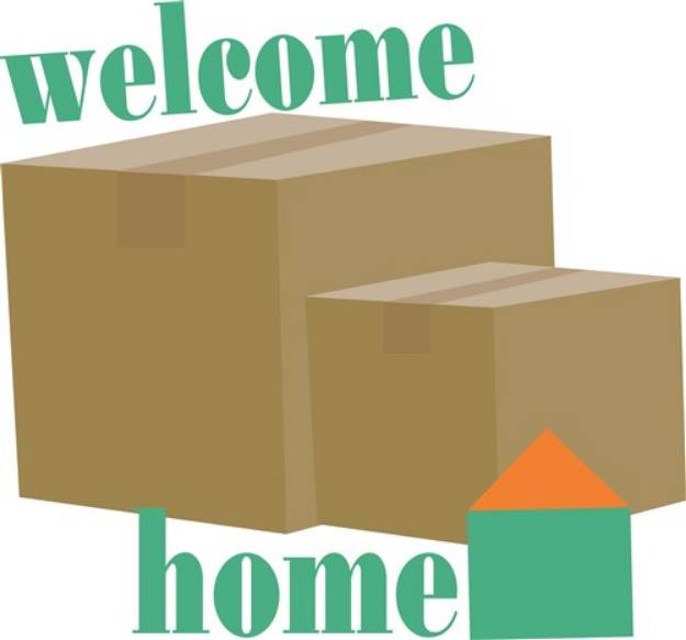 Picture of Welcome Home Boxes SVG File