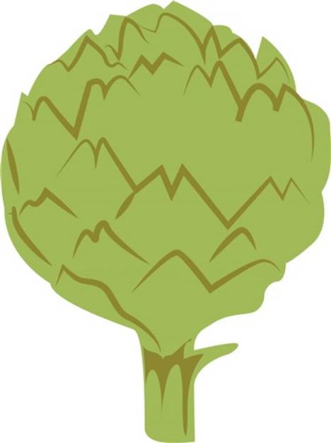 Picture of Artichoke Hearts SVG File