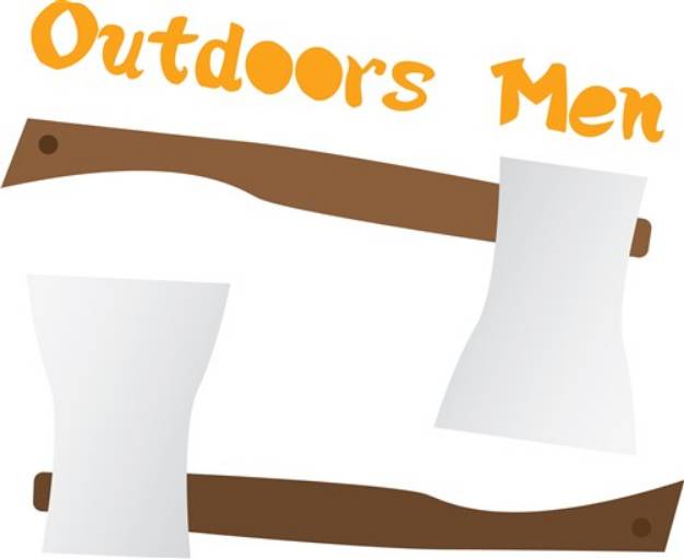 Picture of Outdoors Men SVG File