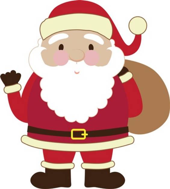 Picture of Saint Nicholas SVG File