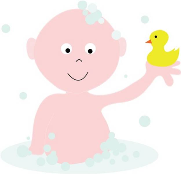 Picture of Bath Time SVG File