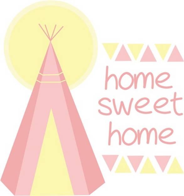 Picture of Home Sweet Home SVG File