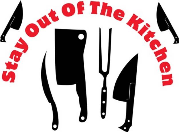 Picture of The Kitchens Off Limits SVG File