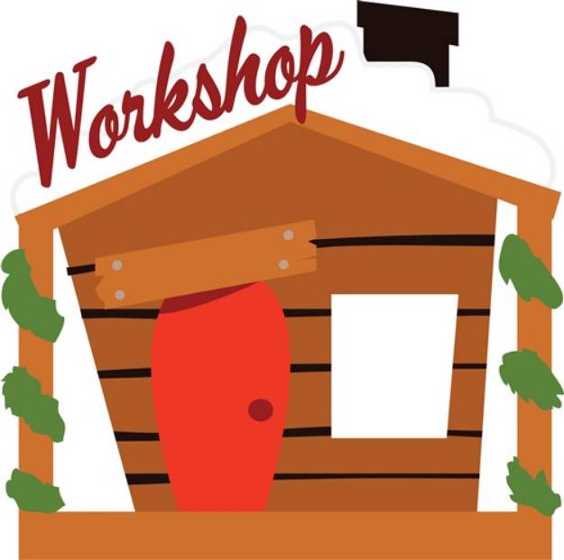 Picture of Workshop Christmas SVG File