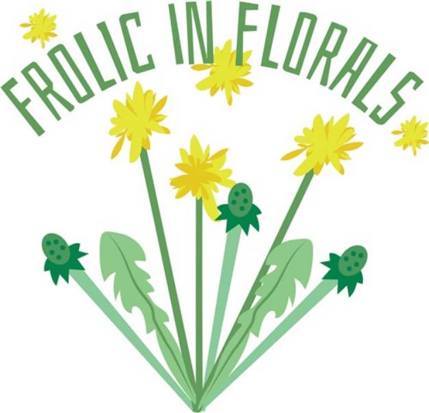 Picture of Frolic In Florals SVG File