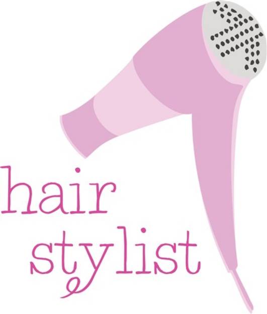 Picture of Hair Stylist SVG File