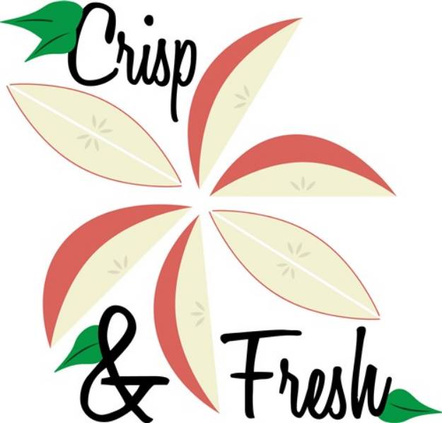 Picture of Crisp & Fresh Apples SVG File