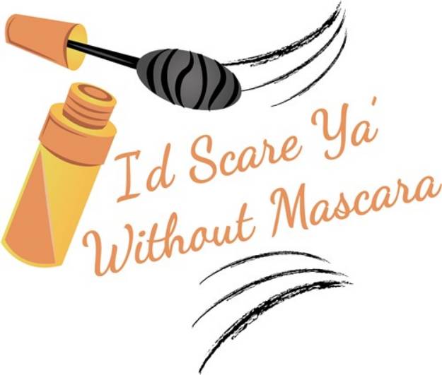 Picture of Without Mascara SVG File