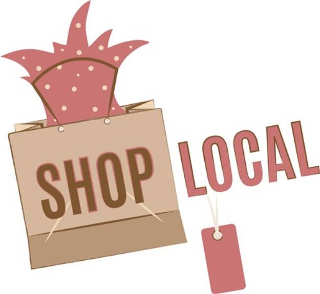 Picture of Shop Local SVG File