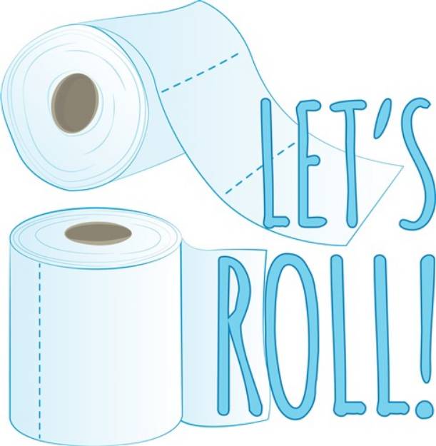 Picture of Lets Roll SVG File