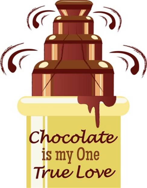 Picture of Chocolate Love SVG File