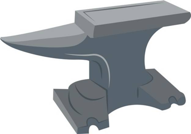 Picture of Blacksmith Anvil SVG File