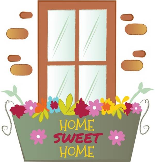 Picture of Home Sweet Home SVG File