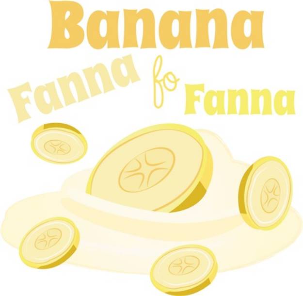 Picture of Banana Fanna SVG File