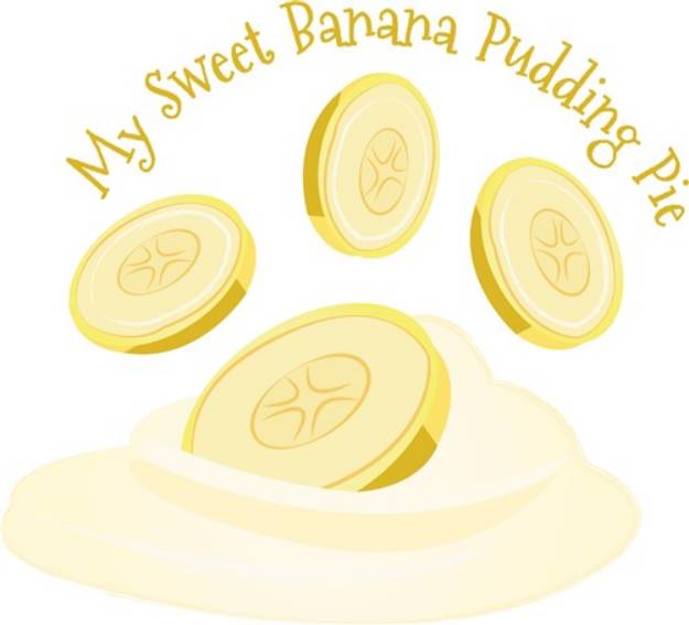 Banana Pudding SVG File Print Art| SVG and Print Art at