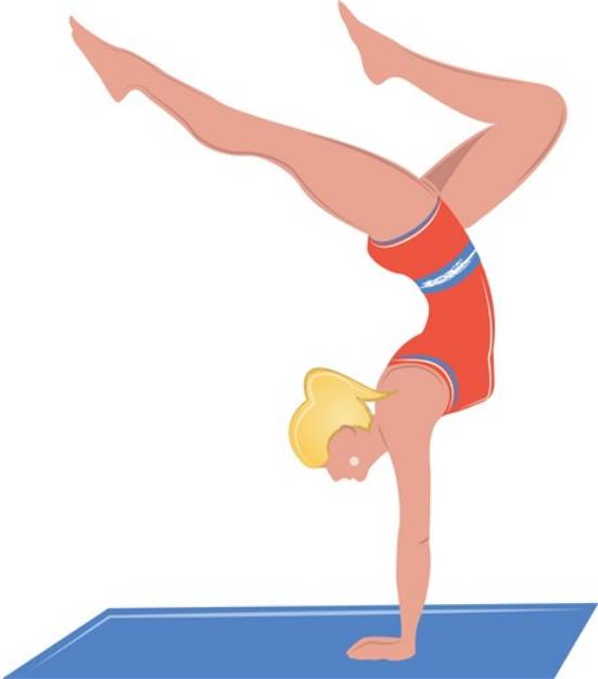 Picture of Handstand SVG File