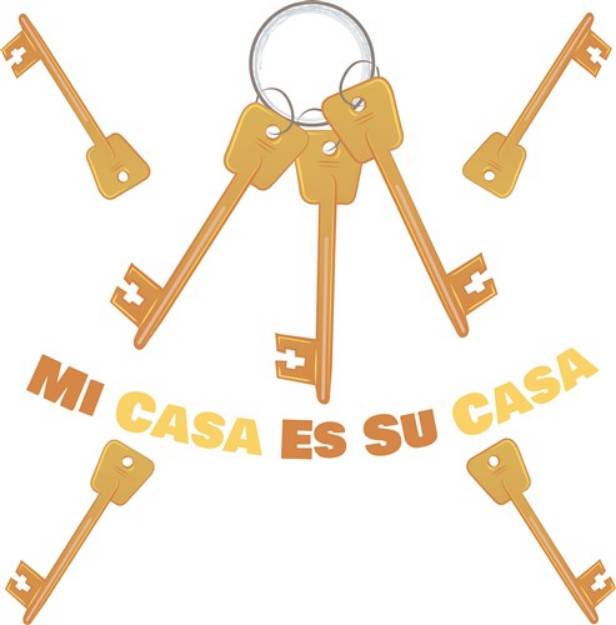 Picture of Mi Casa SVG File