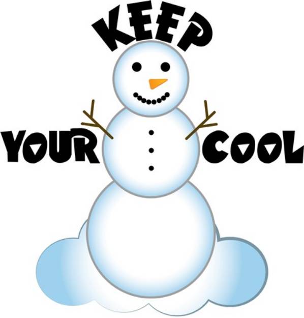 Picture of Keep Your Cool SVG File