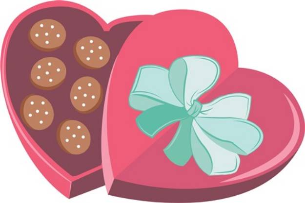 Picture of Candy Box SVG File