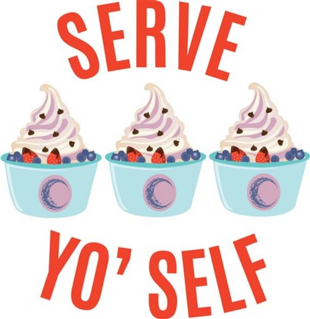 Picture of Serve Yoself SVG File