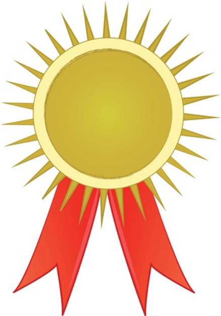 Picture of Award Ribbon SVG File