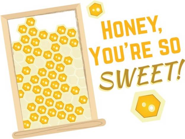 Picture of Honey So Sweet SVG File