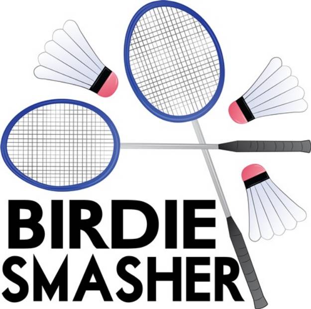 Picture of Birdie Smasher SVG File