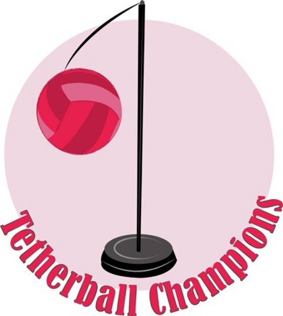 Picture of Tetherball Champions SVG File