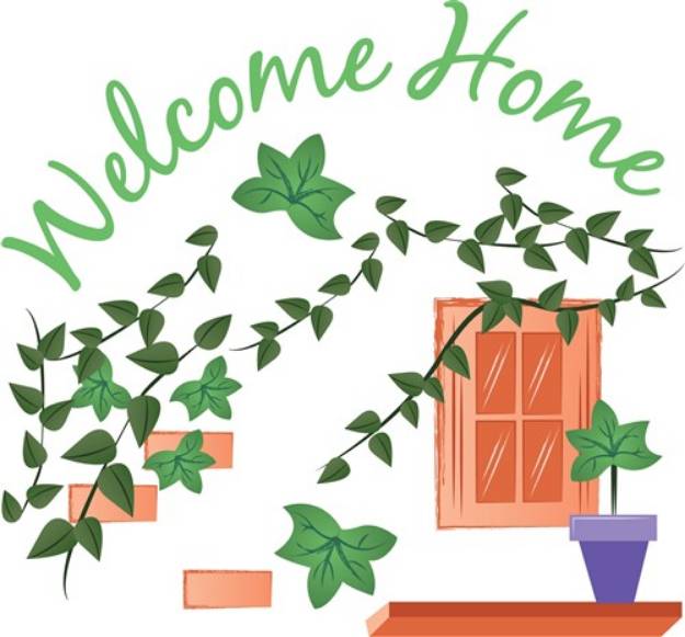 Picture of Welcome Home SVG File