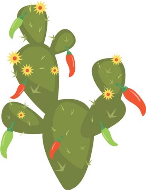 Picture of Cactus SVG File