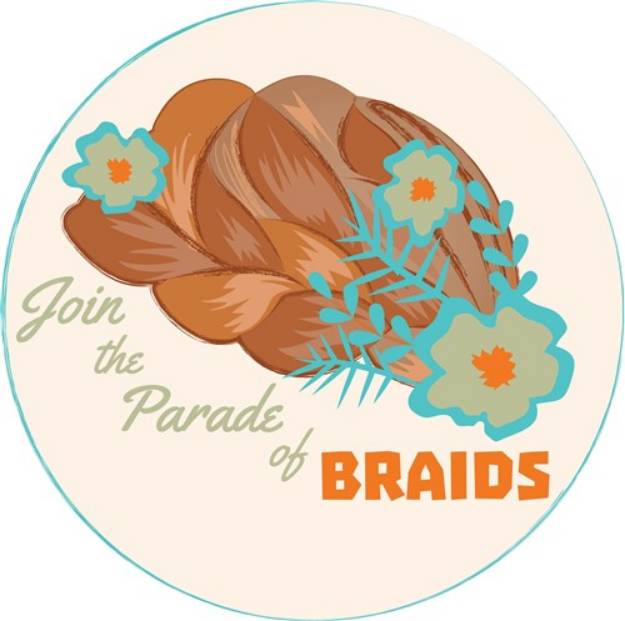 Picture of Parade Of Braids SVG File