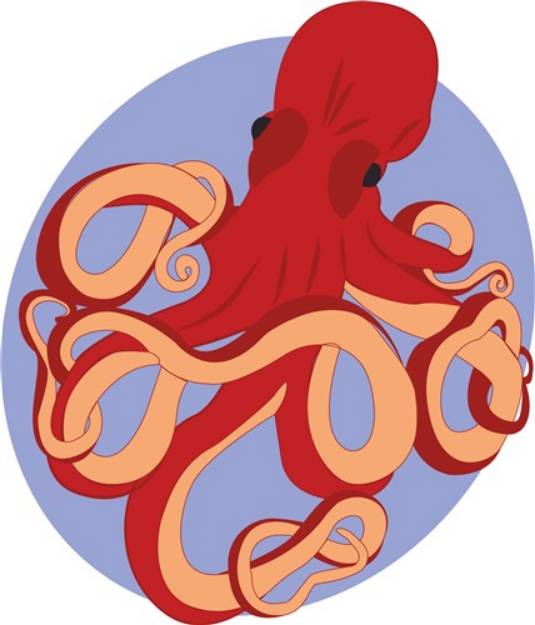 Picture of Octopus SVG File