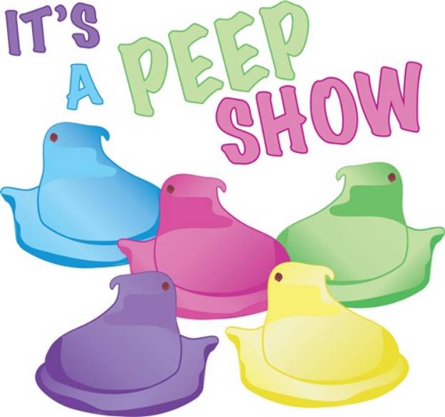 Picture of Peep Show SVG File