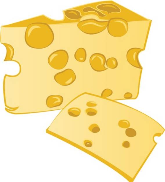 Picture of Swiss Cheese SVG File