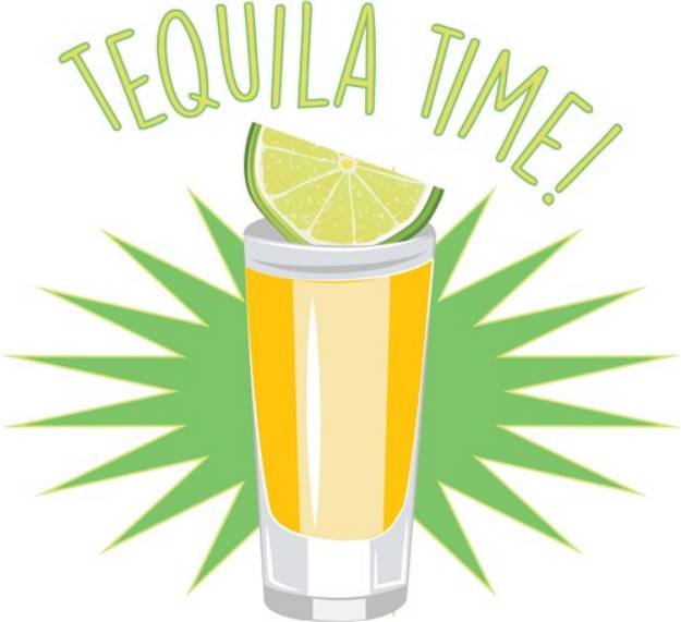 Picture of Tequila Time SVG File