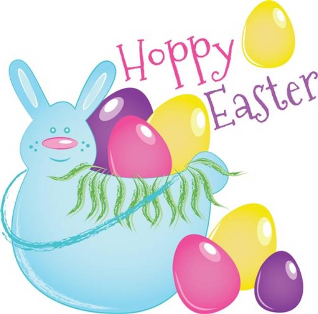 Picture of Hoppy Easter SVG File