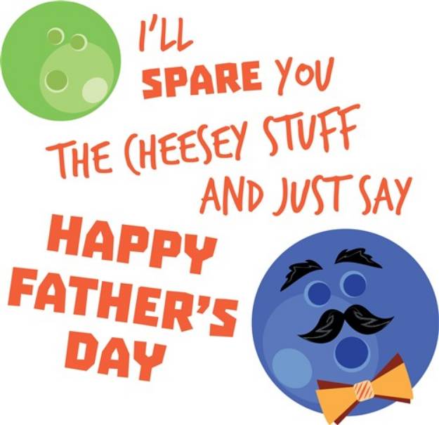 Picture of Happy Fathers Day SVG File