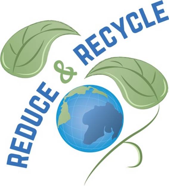 Picture of Reduce Recycle SVG File