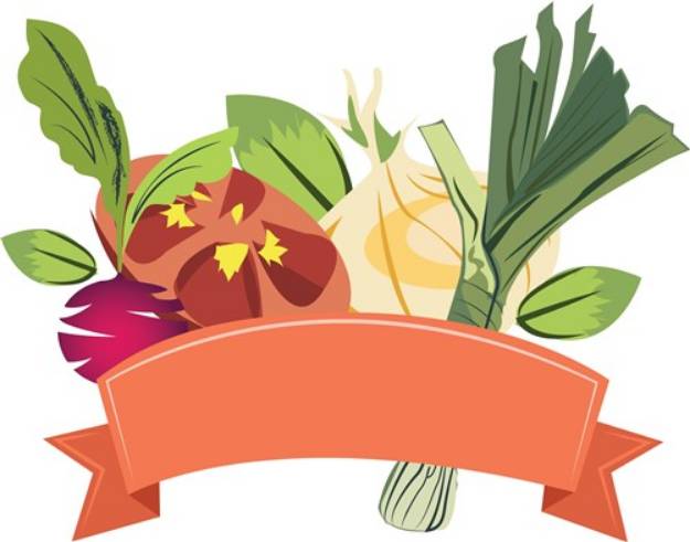 Picture of Vegetables SVG File