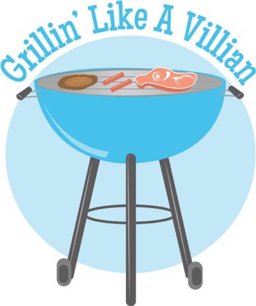 Picture of Grillin Villian SVG File