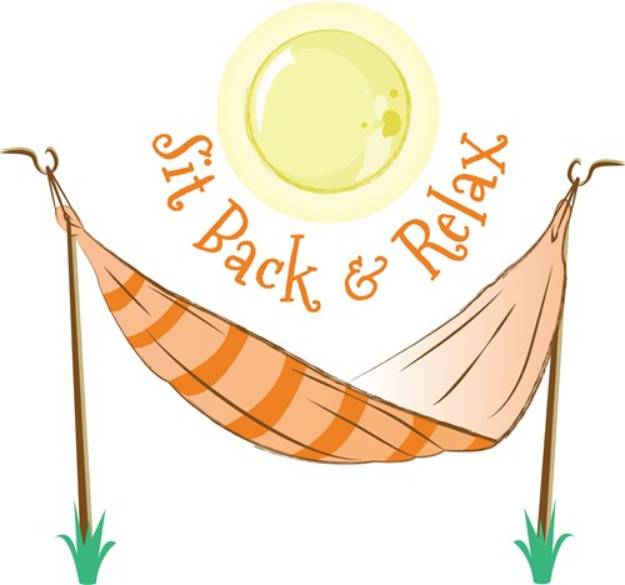 Picture of Sit Back Relax SVG File