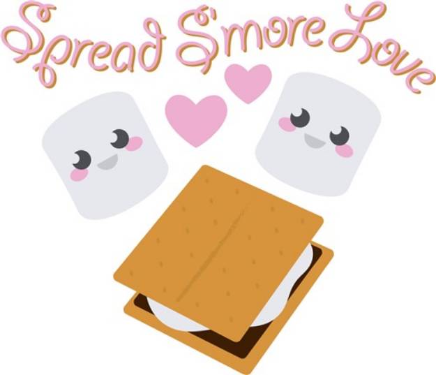 Picture of Spread Smore Love SVG File