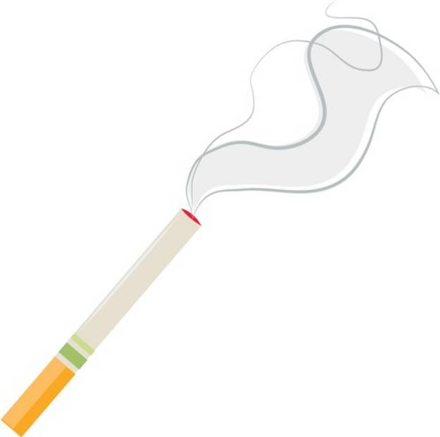 Picture of Cigarette SVG File