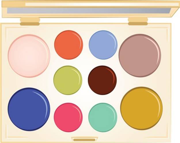 Picture of Makeup Colors SVG File